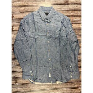 RAG & BONE classic fit beach Shirt size M color Blue NWOT